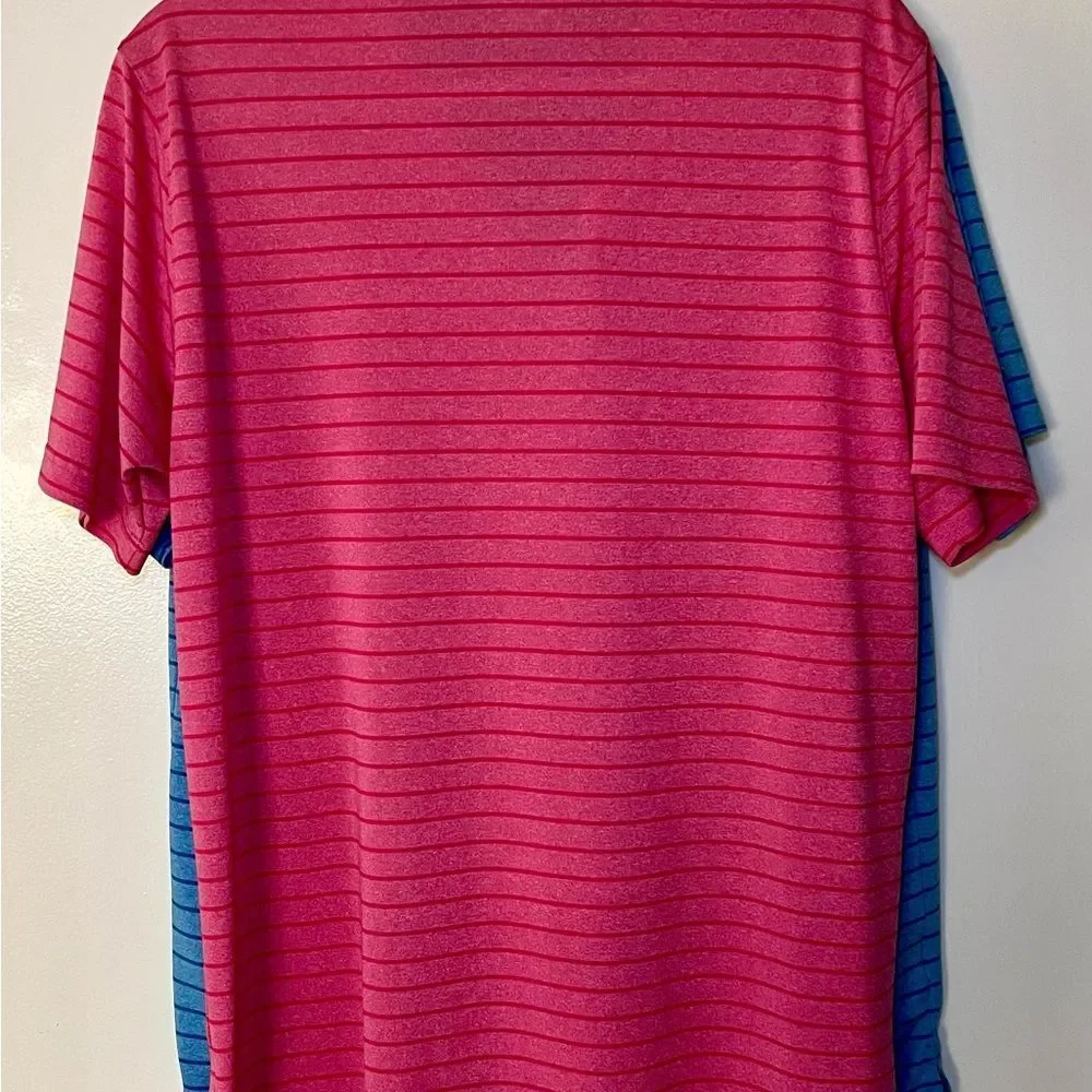Puma Golf Rotation Men's Vibrant Pink Polo Shirt - Picture 3 of 4